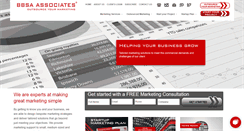 Desktop Screenshot of bbsa-marketing.com
